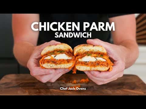 Vodka Sauce Chicken Parmi Sandwich