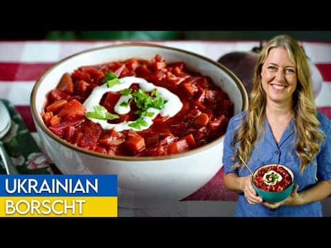 Plant-Based Ukrainian Borscht