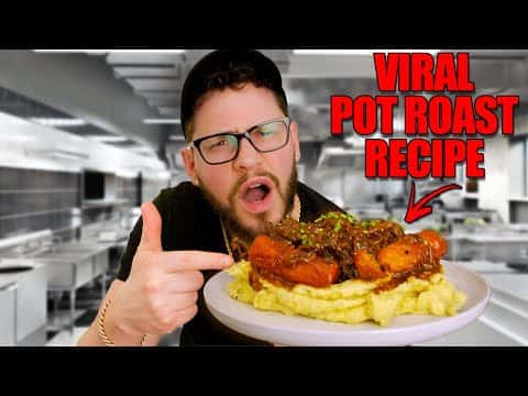 Slow Cooked Pot Roast with Creamy Mashed Potatoes