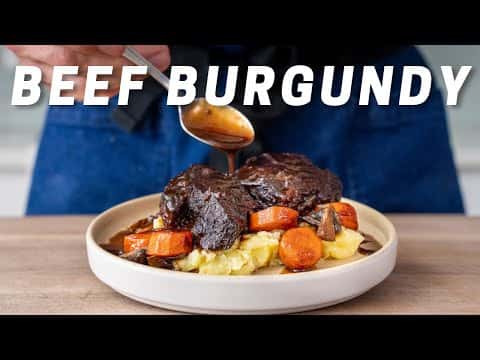 Beef Bourguignon (French Beef Stew)