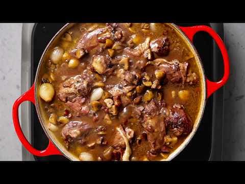 Coq au Vin — Classic French Chicken in Red Wine