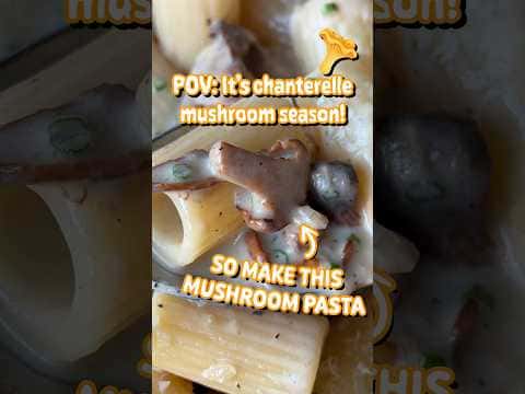 Easy Weeknight Chanterelle Pasta