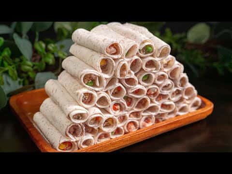 Chả giò khoai môn không cần bánh tráng