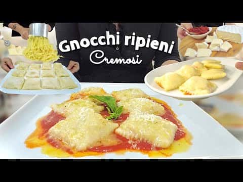 Gnocchi di patate ripieni con Nduja e Brie