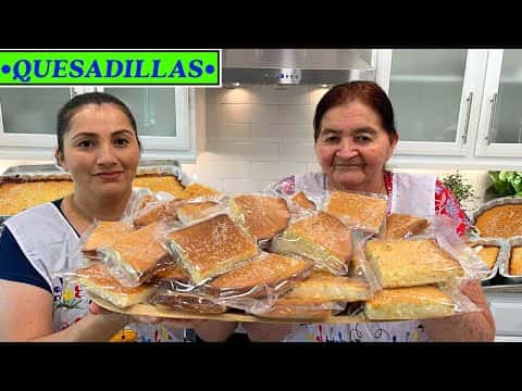 Quesadilla salvadoreña de arroz con toque de harina de pancake