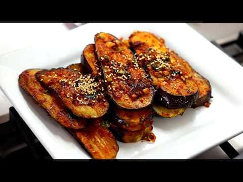 Pan-Fried Eggplant (Gaji-gui)
