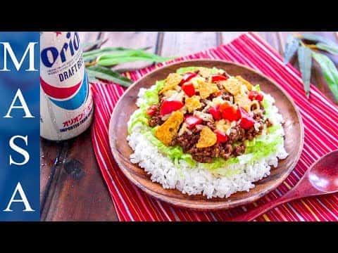 沖繩風Taco拌飯