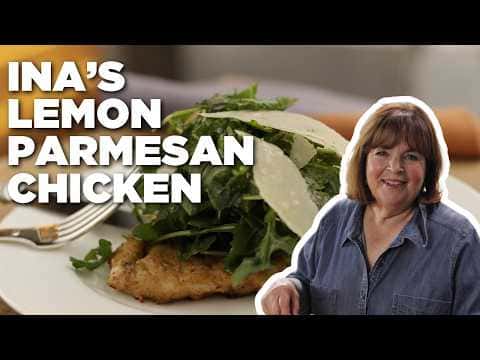 Lemon Parmesan Chicken & Parmesan Smashed Potatoes