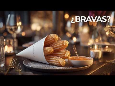 Patatas bravas como churros