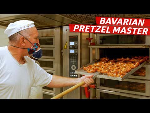 Traditional Bavarian Pretzels (Laugenbrezeln)