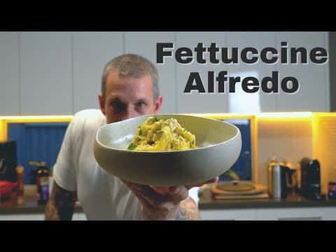 Chicken and Mushroom Fettuccine Alfredo