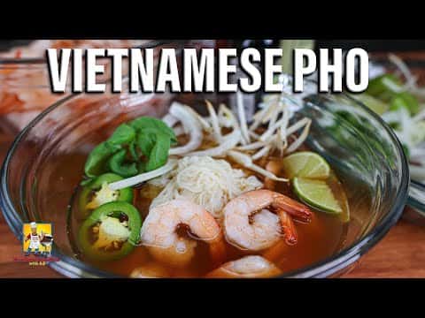Quick & Easy Homemade Shrimp Pho