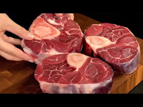 Slow-Braised Beef Shanks (Osso Buco) with Creamy Mashed Potatoes