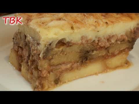 Greek Moussaka with Potatoes