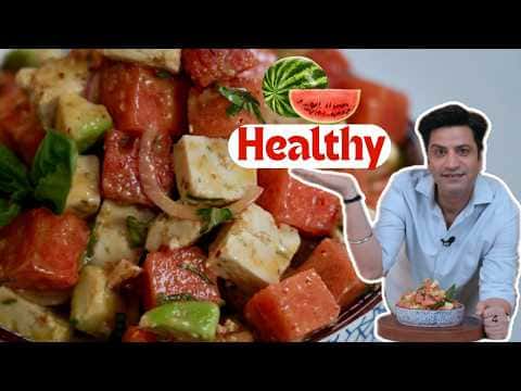 Watermelon Avocado Salad