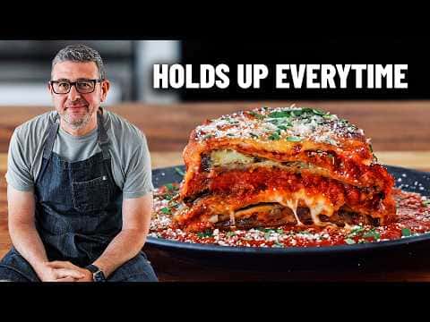 Crispy Baked Eggplant Parmesan