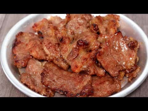 Sốt ướp thịt ram, thịt nướng (Không mật ong, không sữa đặc)