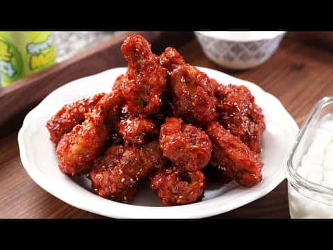 Korean Fried Chicken (Yangnyeom-tongdak)