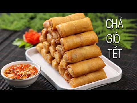 Chả Giò Giòn Xốp Giòn Lâu Không Bị Cứng