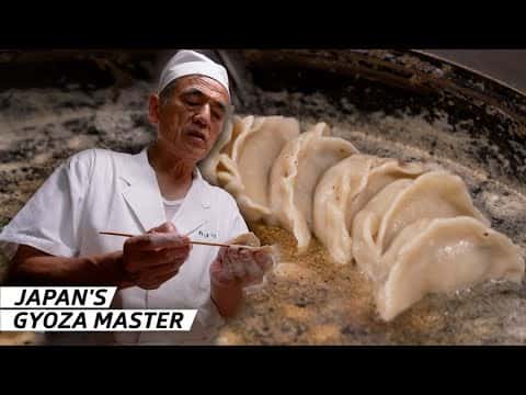 Traditional Pan-Fried Gyoza (Japanese Dumplings)