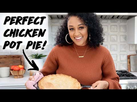 Tia Mowry's Cast Iron Chicken Pot Pie