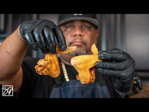 Crispy Deep-Fried Chicken Wings