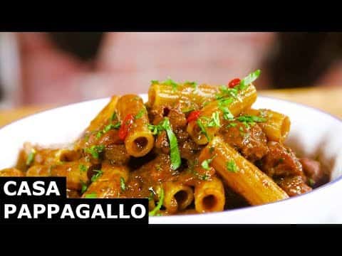 Pasta al ragù di polpo