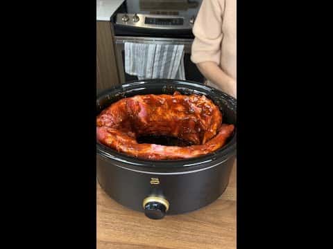 Easy Crockpot BBQ Ribs