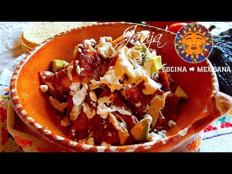 Chilaquiles con Pollo