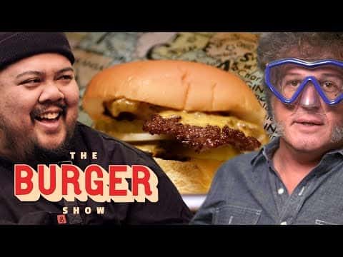Classic Regional American Burgers: Deep-Fried Burger, Oklahoma Fried-Onion Burger, and Steamed Cheeseburg