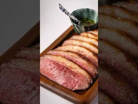 Slow-Roasted Rump Cap (Picanha) with Chimichurri