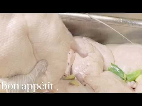 Peking Duck Prep (Blanching and Skin Tightening)