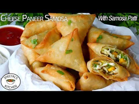 चीज़ पनीर समोसा