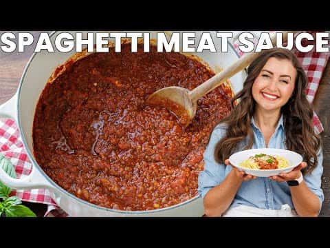 Easy Spaghetti with Meat Sauce
