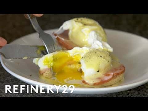 Homemade Eggs Benedict with Biscuits