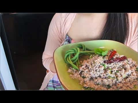 Larb Moo (Spicy Pork Salad)