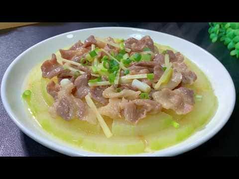 冬瓜燜肉片