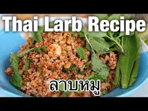 Authentic Thai Larb Moo (Minced Pork Salad)