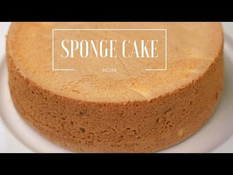 Vanilla Sponge Cake