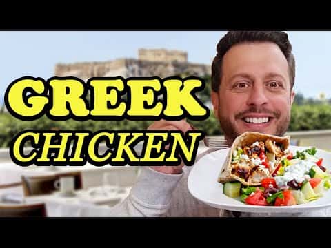Greek Chicken with Tzatziki Sauce