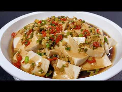 涼拌嫩豆腐