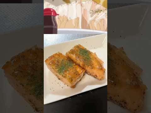 ナミさんの特製サーモンステーキ