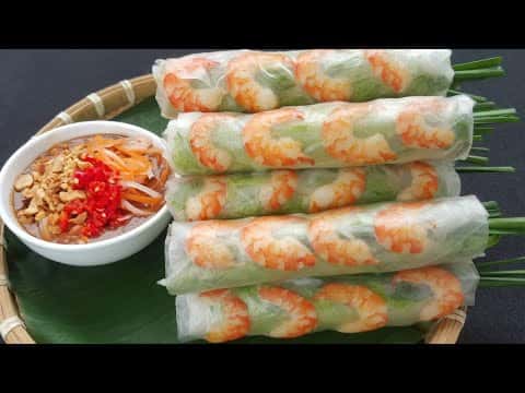 Gỏi cuốn tôm thịt