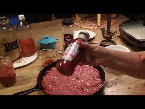 Grandma's Skillet Meatloaf & Fried Potatoes with Cabbage