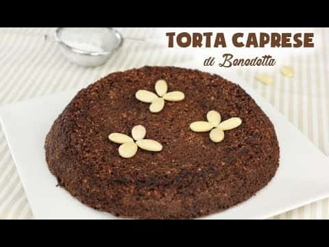 Torta Caprese Senza Glutine