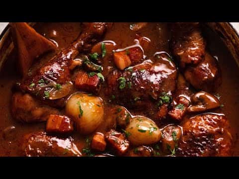 Coq au Vin (French Chicken Stew)