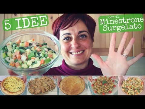 5 Ricette alternative con il Minestrone Surgelato