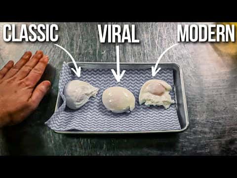 Three Poached Egg Techniques
