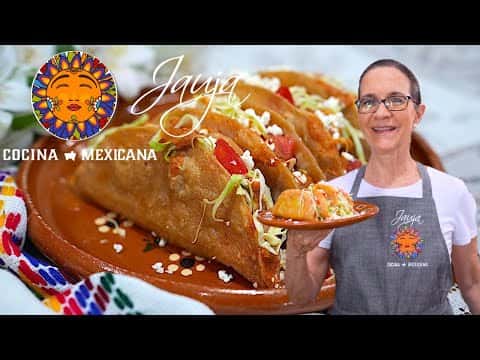 Tacos de Papa Enchilada