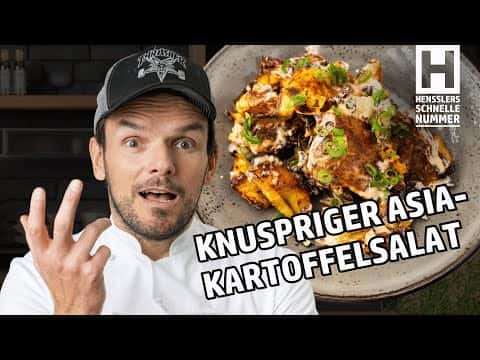Knuspriger Asia-Kartoffelsalat